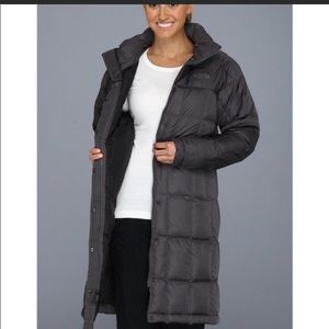Women’s North Face Metropolis Parka. Slate Grey. S